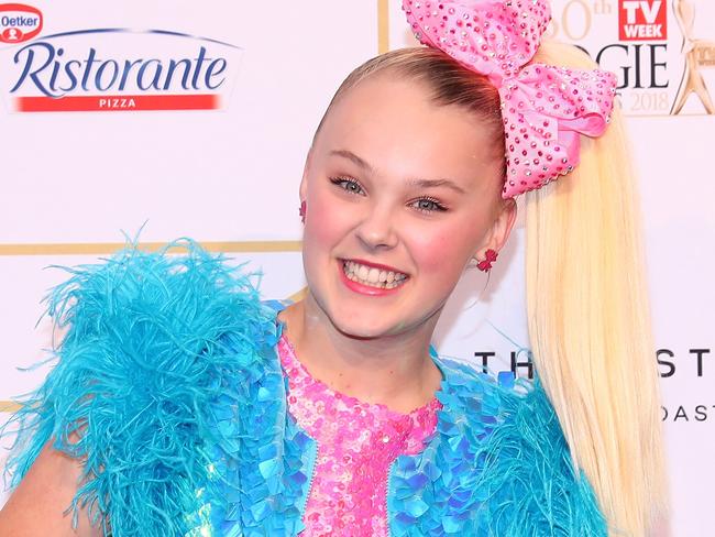 GOLD COAST, AUSTRALIA - JULY 01:  JoJo Siwa arrives at the 60th Annual Logie Awards at The Star Gold Coast on July 1, 2018 in Gold Coast, Australia.  (Photo by Chris Hyde/Getty Images)