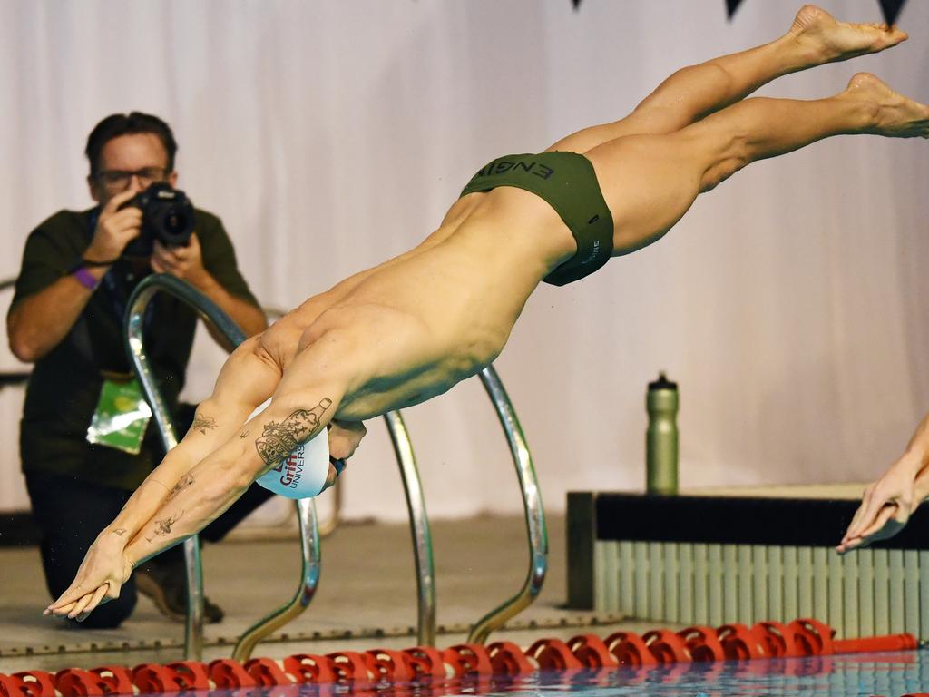 Simpson is diving head-first into his Olympic dream. (Photo by Mark Brake/Getty Images)