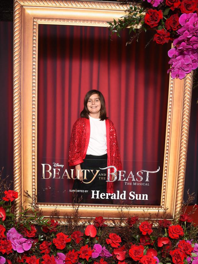 Opening night: Beauty and The Beast at Her Majestys Theatre, Melbourne. Picture: Josie Hayden