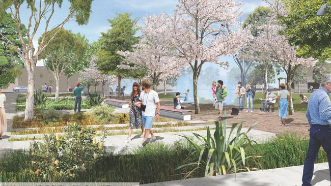 Artist's Impression of Penrith's City Park development. Picture: Penrith City Council