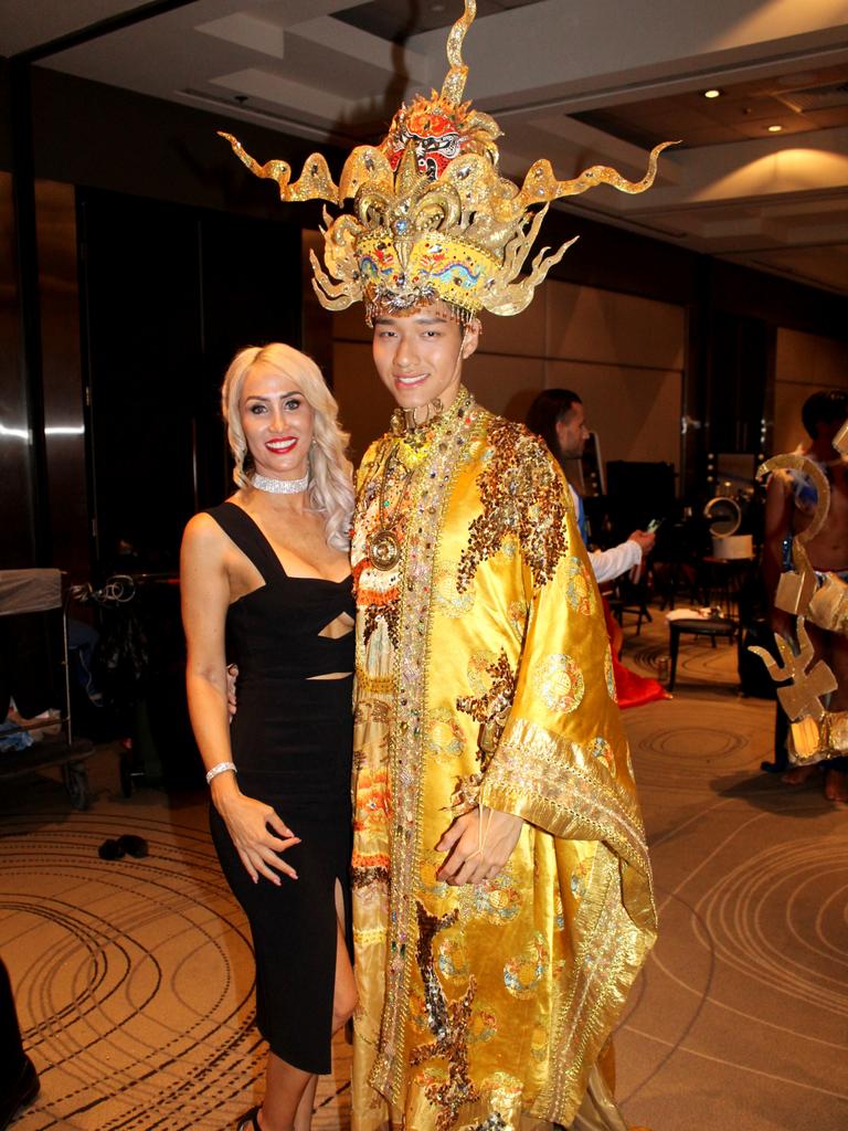 Alison Atia, Ryan Chong-Geng XI, 2018 Manhunt International World Final Gala, Andrew Meadowcroft