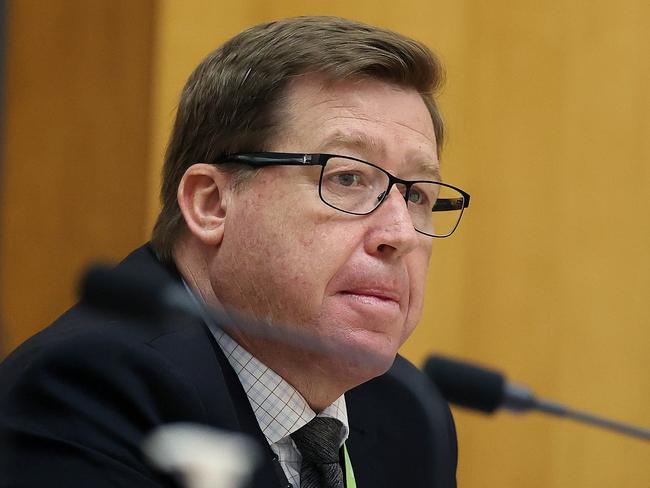 CANBERRA, AUSTRALIA NewsWire Photos - MAY,28 2021 Troy Grant, Interim Inspector-General Water Compliance committee during Parliament House in Canberra.Picture: NCA NewsWire / Gary Ramage