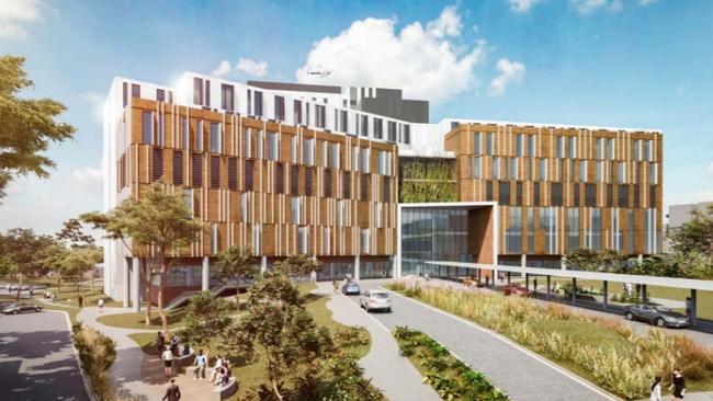 Supplied Editorial Artist impressions of the stage two redevelopment of Nepean Hospital.