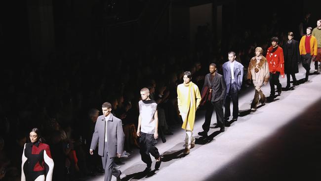 Models walk the runway at the International Woolmark Prize 2020 during London Fashion Week. Picture: Tristan Fewings