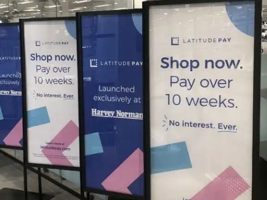 Latitude Pay signage