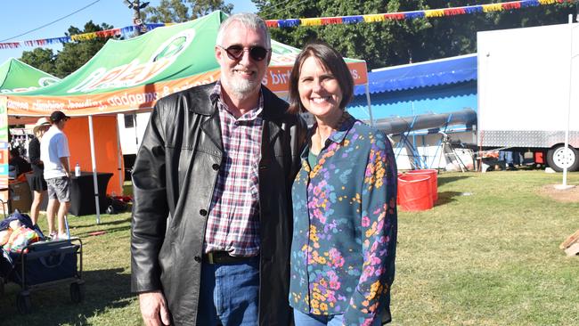 Rodney Wheeler and wife Rosslyn Holloway.