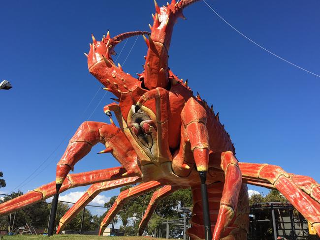 ICONS OF SOUTH AUSTRALIA - Larry Lobster - Larry the GIANT Lobster - Kingston, SE SA.