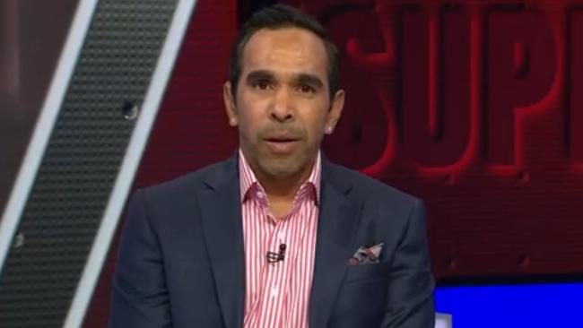 Eddie Betts has had enough. Photo: Fox Footy.