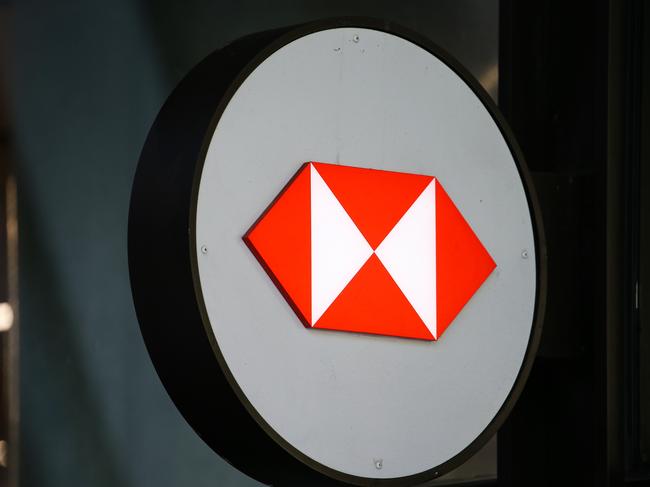 HSBC Bank in Sydney’s CBD. Picture: NCA NewsWire/Gaye Gerard