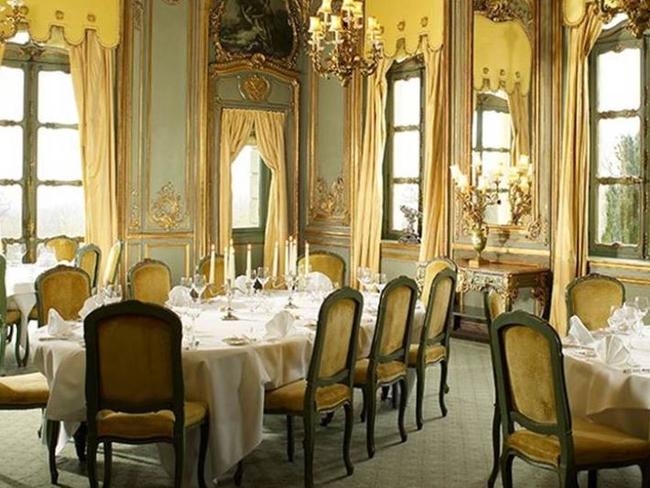 Cliveden House’s private French dining room. Picture: Cliveden House