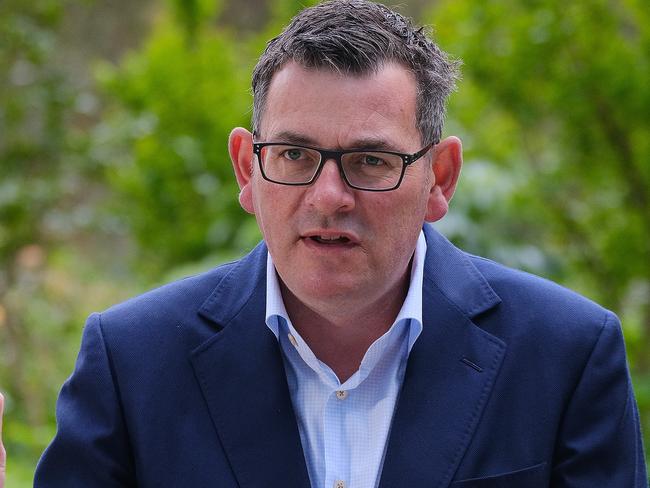 MELBOURNE, AUSTRALIA - NewsWire Photos October 23, 2022:  Photo of Victorian Premier Daniel Andrews during a press conference in Melbourne.Picture: NCA NewsWire / Luis Ascui