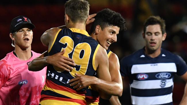 Adelaide's Tom Doedee and Matthew Signorello both impressed.