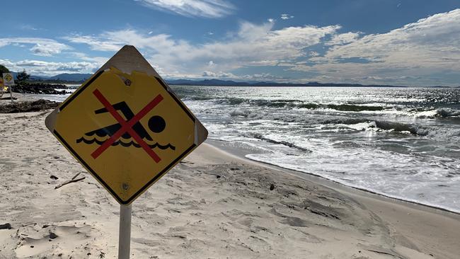 There has been major erosion at Byron Bay over the last few days.