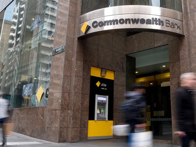 SYDNEY, AUSTRALIA - NCA NewsWire Photos AUGUST, 12, 2020: Generic view of a Commonwealth Bank of Australia (CBA) in Sydney. Picture: NCA NewsWire/Bianca De Marchi