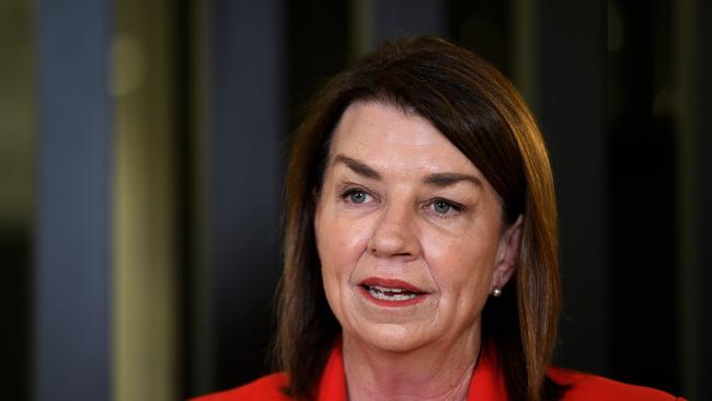 Australian Banking Association CEO Anna Bligh says the number of resumed payments is better than expected. Picture: Bianca De Marchi/ AAP