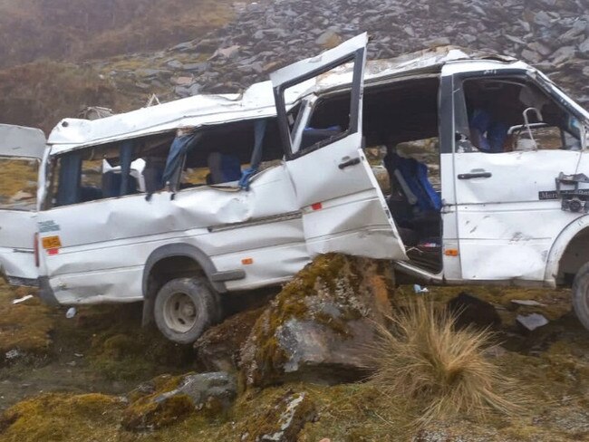 Horror as tourist bus falls 100m into ravine