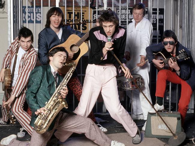 Bob Geldof and Boomtown Rats. Picture: Fin Costello/Redferns