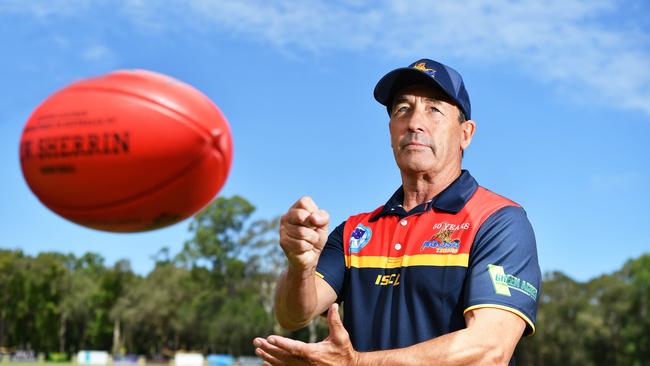 New Noosa Tigers head coach Chris Rourke comes to the club with more than 30 years of coaching experience in Victoria, ACT and New South Wales. Picture: Patrick Woods