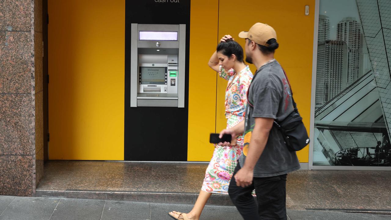 Half of Aussies banked with the same accounts they opened as teens. Picture: Rohan Kelly.