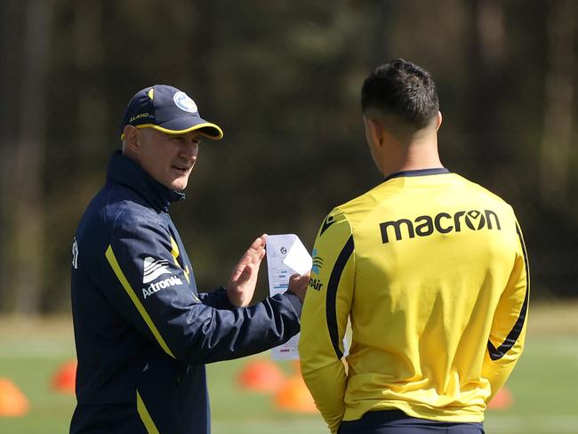 Did Brad Arthur’s sacking as Parramatta coach contribute to Brown’s exit? Picture: Getty Images