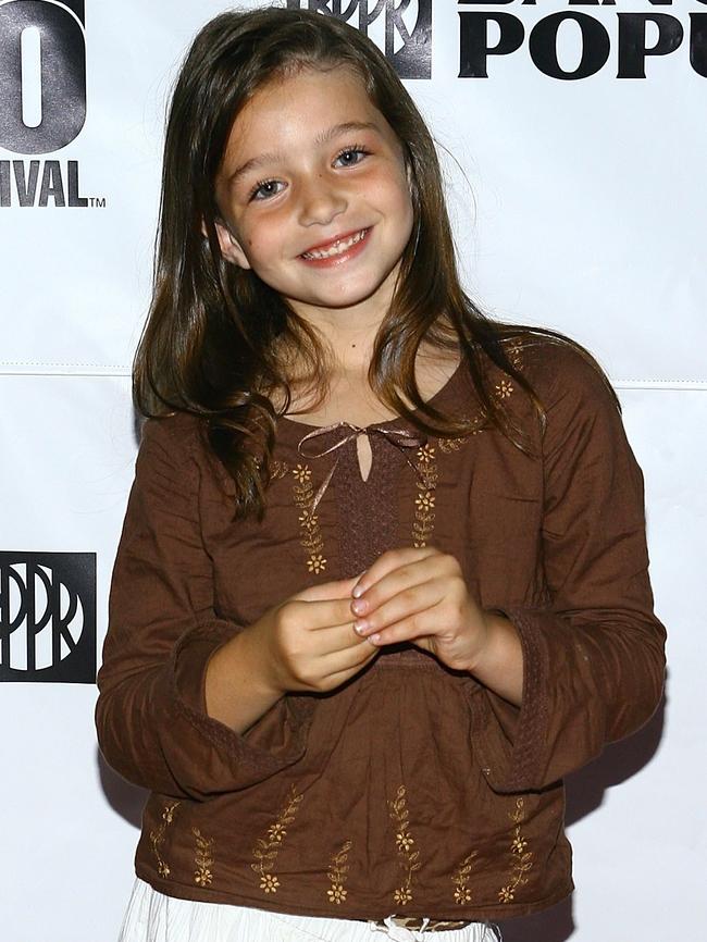Former child actress Sophie Nyweide has died aged 24. Picture: Scott Wintrow/Getty Images for NYILFF