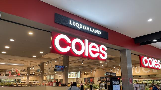 Coles supermarket at Stockland Merrylands. Generic Merrylands photos.