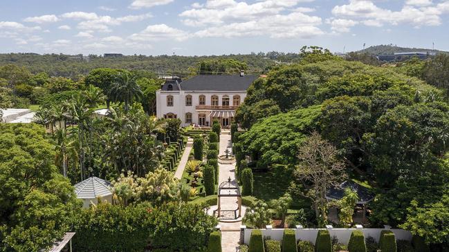 The home is two doors down from Brisbane’s record breaker in 2022 which fetched $17.25m.