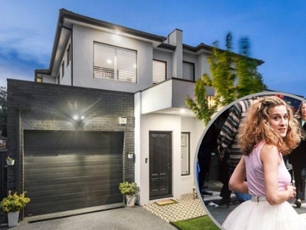 83 Bradshaw St, Essendon with Carrie Bradshaw inset - for Herald Sun realestate