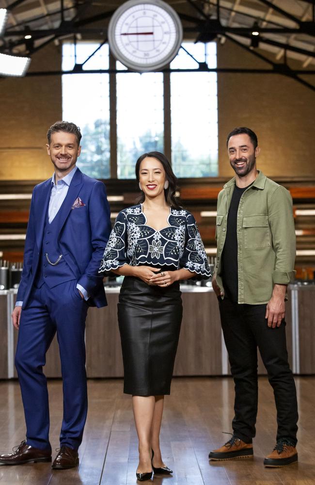 MasterChef Australia’s new judges Jock Zonfrillo, Melissa Leong and Andy Allen.