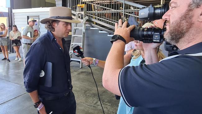 Coolmore Australia principal Tom Magnier at Magic Millions