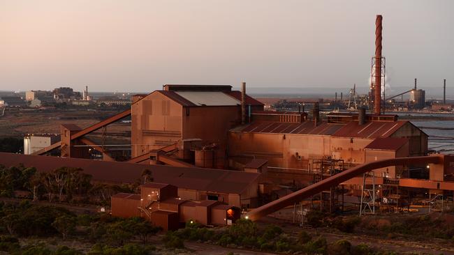 The future of Whyalla is uncertain, with Arrium placed into voluntary administration. Picture: Campbell Brodie.