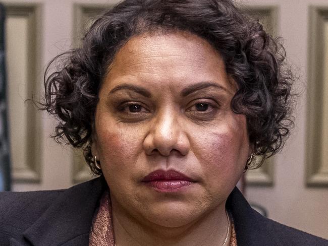 Deborah Mailman as Senator Alex Irving in Season 3 of the Australian political drama Total Control.