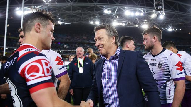 Cronk got the better of his former club in last year’s grand final. Picture by Brett Costello.