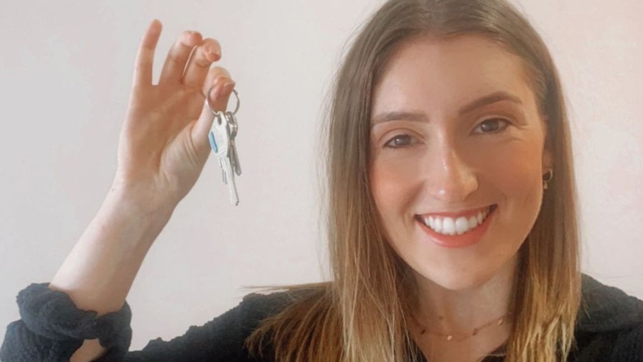 Ms Mannion became a homeowner 11 years after she started saving. Picture: Supplied