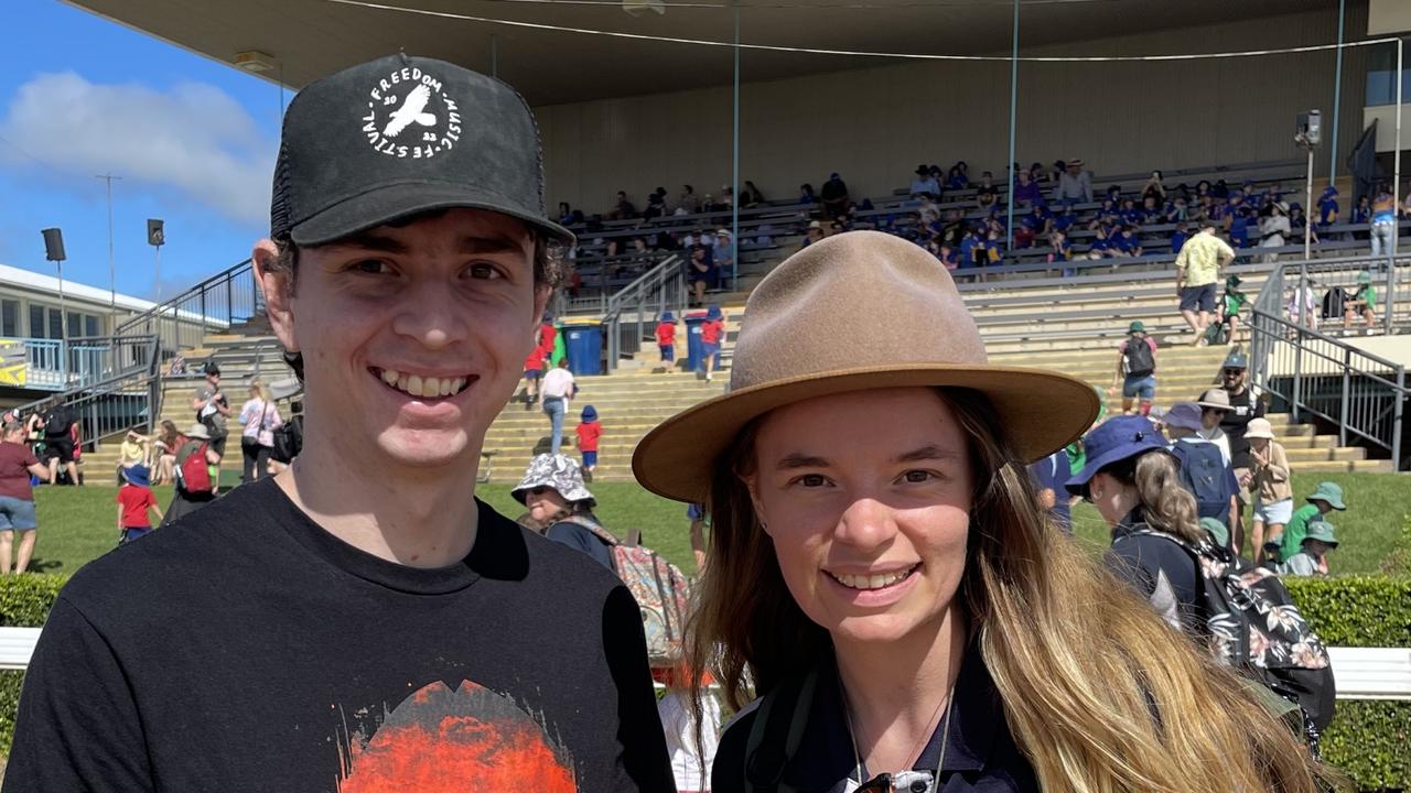 L-R: Josiah and Jemima at the Gympie Show 2025.