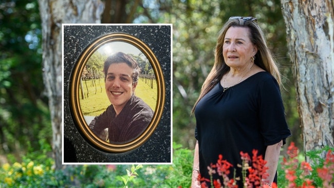 Grandmother Sheryl Mulvey lost her grandson Gage Hepburn at 24 years of age in the height of the Covid pandemic. Photo: Scott Radford-Chisholm.