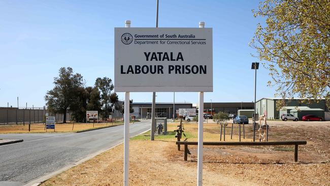 Yatala Prison, where a staff member has tested positive.