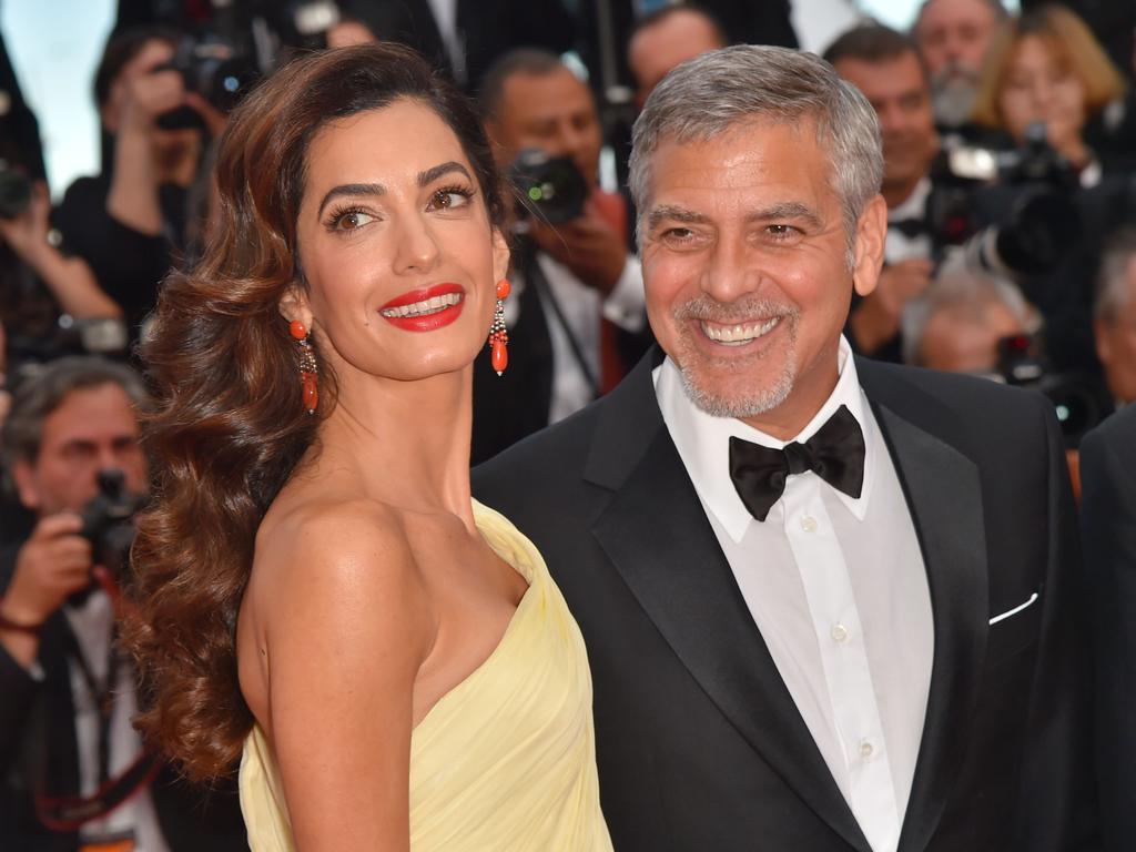 George Clooney says marriage to Amal is so “easy” that they have never had an argument. Picture: AFP PHOTO / LOIC VENANCE