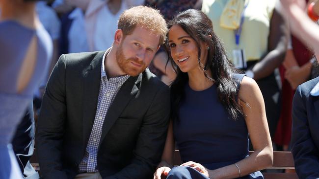 Harry and Meghan on their 16-day Autumn tour visiting cities in Australia, Fiji, Tonga and New Zealand. (Photo by Phil Noble - Pool/Getty Images)