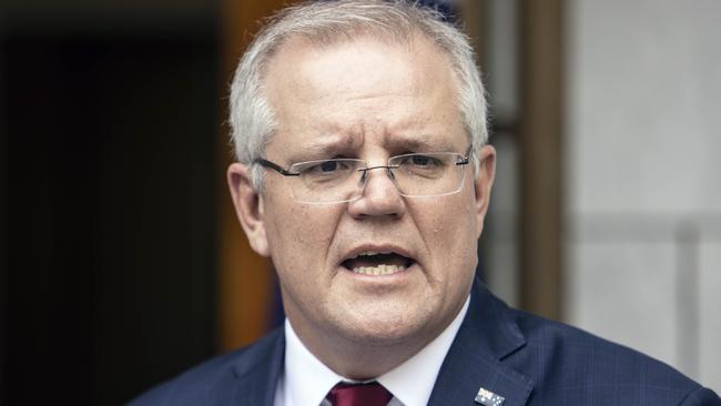 Prime Minister Scott Morrison. Picture: NCA NewsWire/Gary Ramage