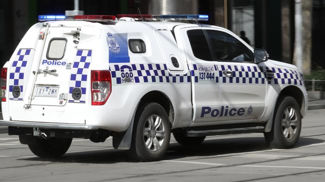 MELBOURNE, AUSTRALIA- NewsWire Photos SEPTEMBER 3, 2024: Picture: Victoria Police in Melbourne CBD. NewsWire/ David Crosling