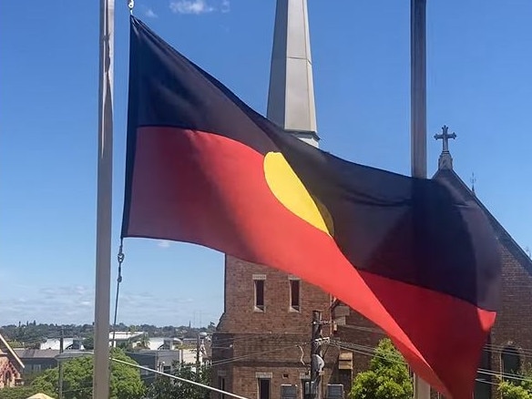 The inner west council will also fly the Aboriginal flag at half mast this week. Picture: Facebook/ Darcy Byrne