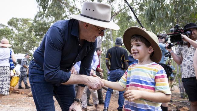 03-08-2024 - Prime Minister Anthony Albanese photographed at Garma 2024. Picture: Teagan Glenane / YYF