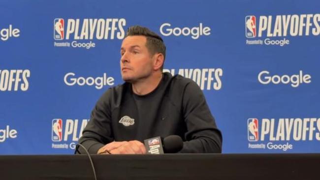 JJ Redick snaps at substitution question