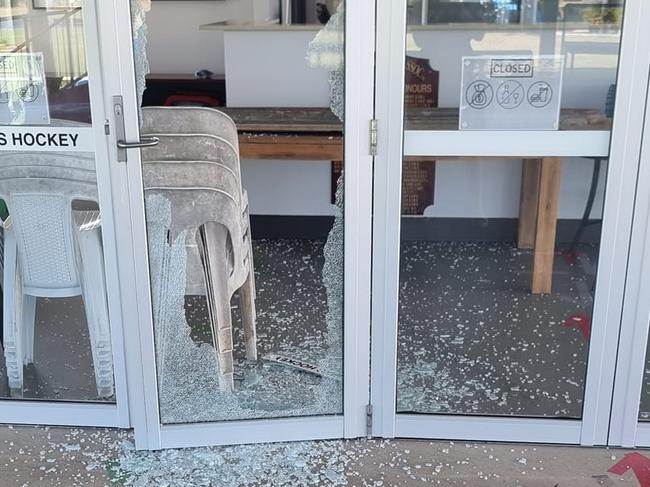 The Cairns Hockey Association clubhouse on Lake St has suffered four break-ins, in the space of two months.