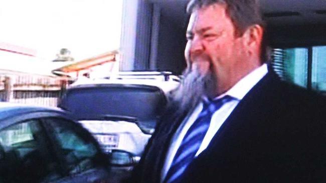 Tony Jardine leaves Maroochydore courthouse.