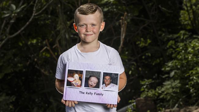 Kyden, now 7. Picture: Nigel Hallett