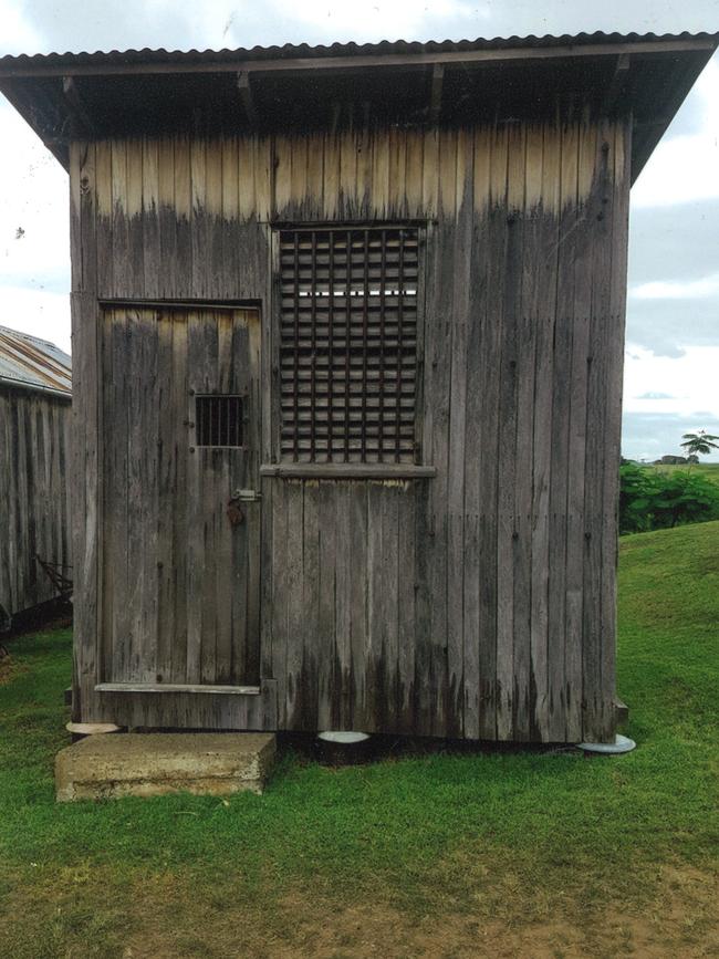 TOUGH: One of the original cells from Warwick Army Detention Barracks. It was 2.8m long, 1.8m wide and 2.8m high. Picture: Contributed