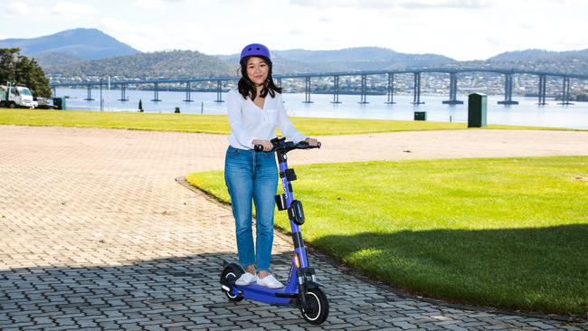 Michelle Leong says Beam will work with Adelaide City Council to ensure rider safety Picture: Mireille Merlet