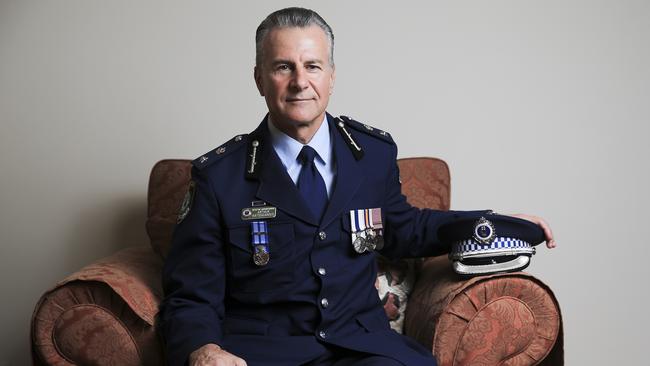 Arthur Katsogiannis is hanging up his hat after 38 years on the NSW Police Force. Picture: Dylan Robinson